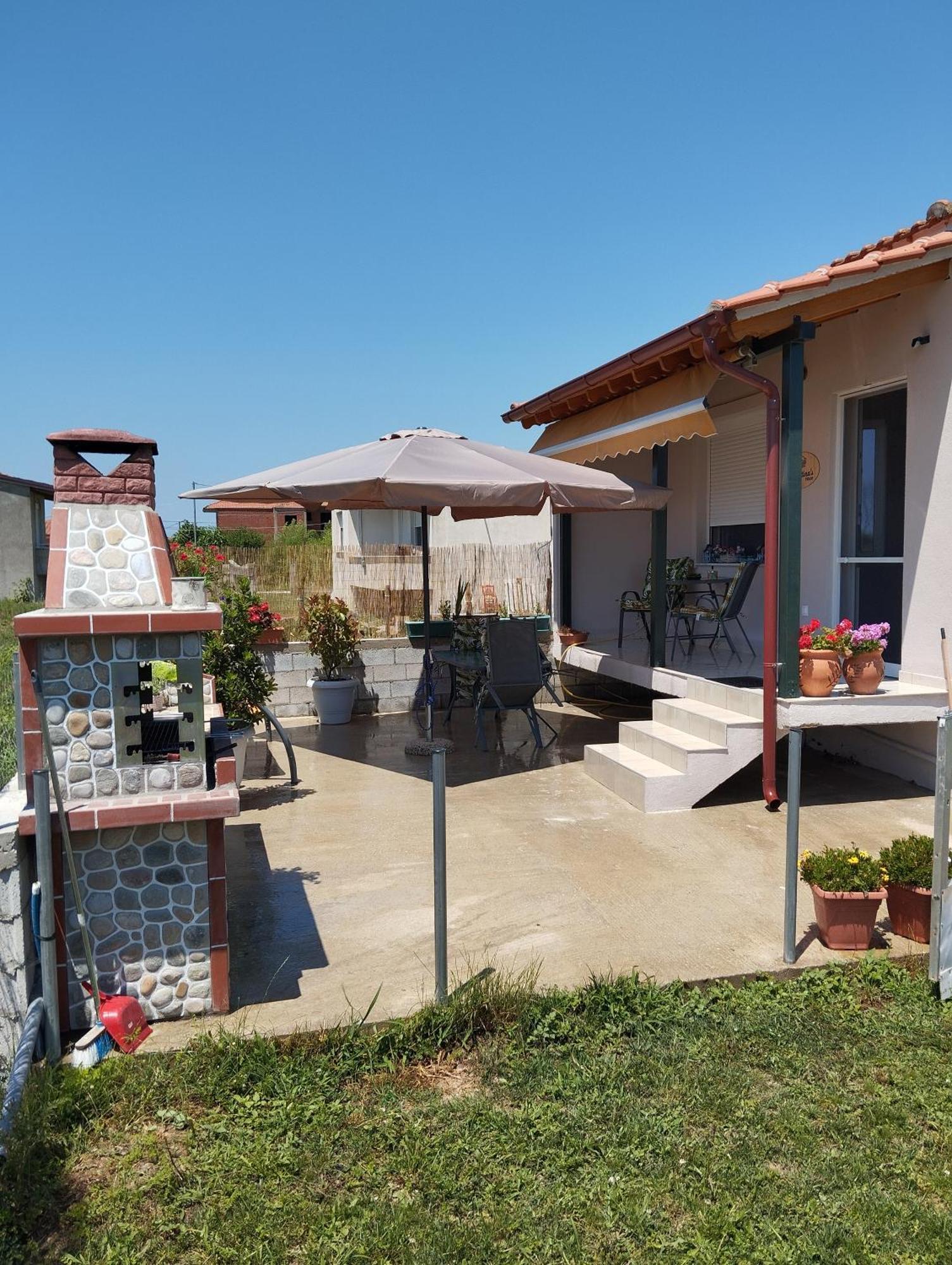 Villa Ntina'S Hause Chaidefto Zimmer foto